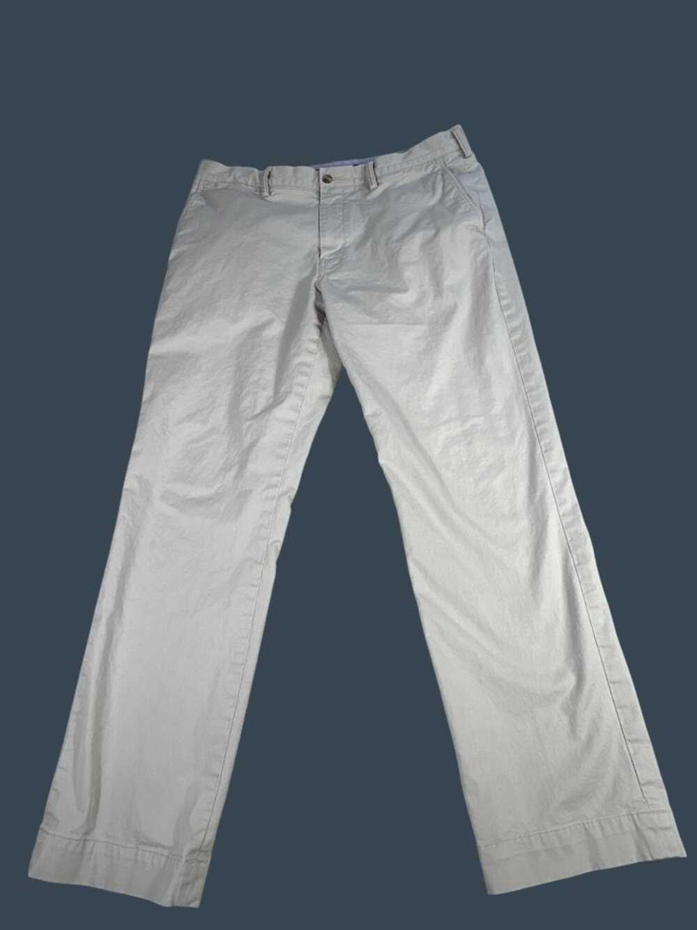 Polo Ralph Lauren Stretch Chino Pants Men's 36x30 Beige Cotton Twill Straight